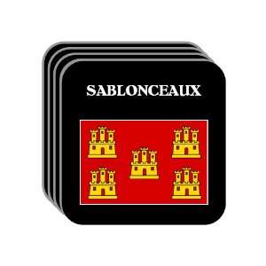  Poitou Charentes   SABLONCEAUX Set of 4 Mini Mousepad 