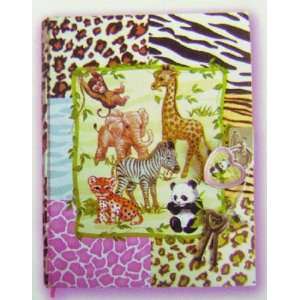  Jungle Friends Locking Diary Toys & Games