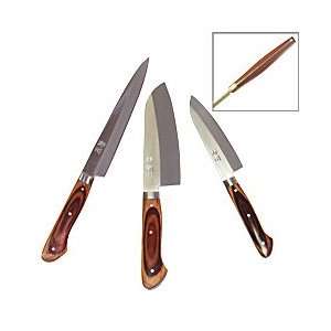  New Trademark 3 Piece Sushi Chef Knife Set Comes With A 