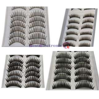 eyelashes in 4 different styles make your eyes look bright and 