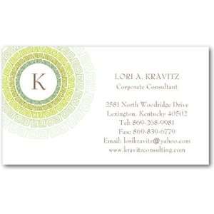  Business Cards   Aztec Design By Night Owl Paper Goods 