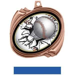  Hasty Awards Custom Baseball Bust Out Insert Medals BRONZE 