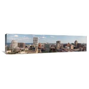 Milwaukee, Wisconsin   Gallery Wrapped Canvas   Museum Quality  Size 