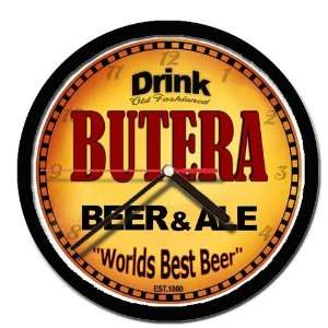  BUTERA beer and ale cerveza wall clock: Everything Else
