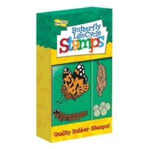  Insect Lore Butterfly Life Cycle Stamps: Toys & Games