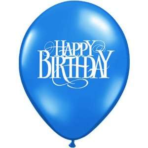  11 Happy Birthday SuperScript 100 Latex Balloon Toys 