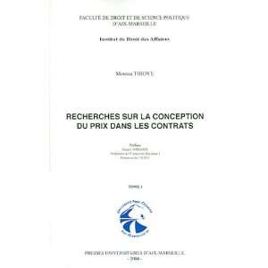   du prix dans les contrats (9782731404340) Moussa Thioye Books