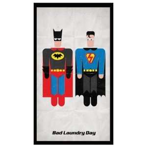    Magnet BAD LAUNDRY DAY (BATMAN & SUPERMAN) 