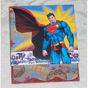  New DC Comics SUPERMAN Flowing Cape Fancy Detailed NOTE 