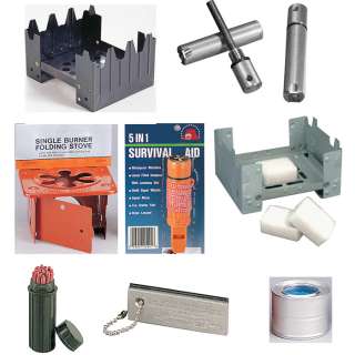 Camping/Survival FIRE STARTERS & CAMPING STOVES  