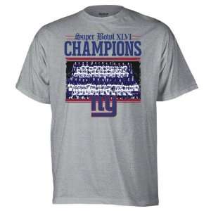 New York Giants Grey Reebok Super Bowl XLVI Champions Read All About 