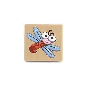  Buzzy Bug Wood Mounted Rubber Stamp Arts, Crafts & Sewing