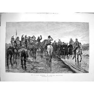   Salut Aux Blesses Soldiers Horses Edouard Detaille