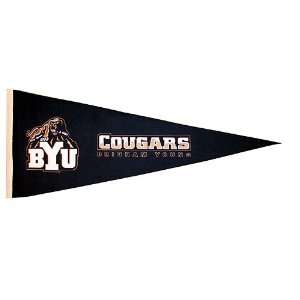  BYU Cougars Traditions Wool Pennant: Sports & Outdoors