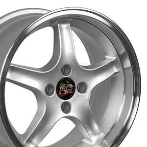 Cobra R 4 Lug Deep Dish Style Wheel with Machined Lip Fits Mustang (R 