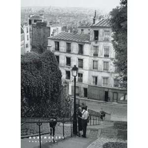  MONTHMARTRE PARIS 1950 POSTER 24 X 36 #PP0007