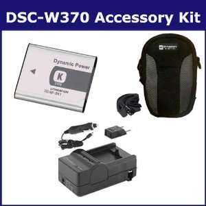  Sony DSC W370 Digital Camera Accessory Kit includes 