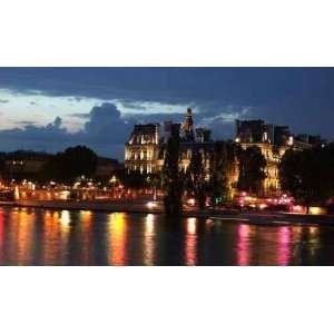  Hotel De Ville Paris France   Peel and Stick Wall Decal by 