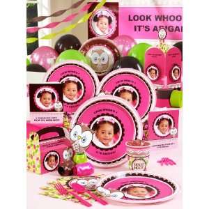  Look Whoos 1   Pink Essential Party Pack for 8: Toys 