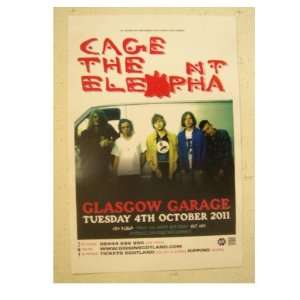  Cage The Elephant Poster Handbill Band Image: Everything 