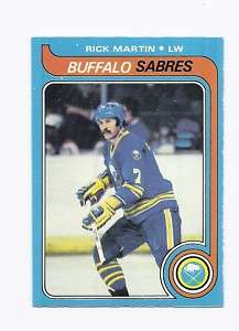 1979 80 OPC #149 BUFFALO SABRES RICK MARTIN CARD  