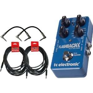  TC Electronic Flashback Delay Stomp Box Effect Pedal with 