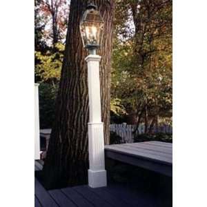   FTLP Finial Top Lantern Post w. Fluted Base Patio, Lawn & Garden