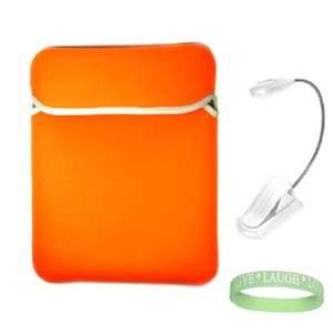  Orange / Green  Kindle DX Reversible Carrying Sleeve 