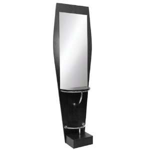  Salon Styling Station with Mirror WS 30BLK: Beauty