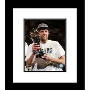  Dirk Nowitzki NBA Finals MVP Trophy Celebration: Sports 