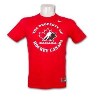  Team Canada IIHF Practice T Shirt (Red): Sports & Outdoors