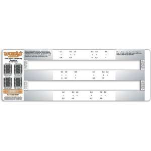  Woodys Studding Template   2.52in. pitch   Single Ply 252S 