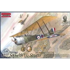  Sopwith 1 1/2 Strutter/2 Seat Fighter 1/48 Roden: Toys 