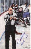 Red Storey Autographed Hockey Legends Card HOFer  