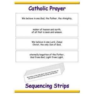  Catholic Prayer Sequencing Strips: Set C (CPSS11C): Health 