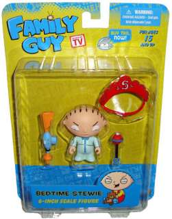 Family Guy Bedtime Stewie Griffin Figure MIB 6 New Toy  