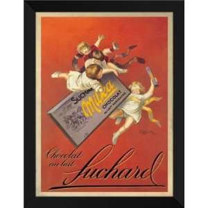  Cappiello FRAMED Art 28x36 Chocolat Suchard, 1925