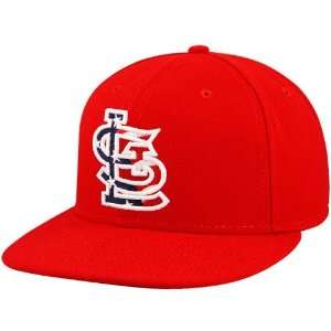   Performance 59FIFTY On Field Cap   Scarlet 8: Sports & Outdoors