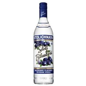  Stoli Blueberi Vodka 1 L: Grocery & Gourmet Food