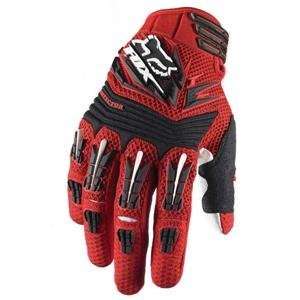  Fox Racing Pawtector Gloves   X Large/Red Automotive