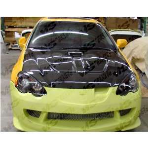 Acura RSX 02 04 Carbon Fiber Hood Exterior Parts   Carbon Fiber Hoods 