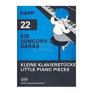  22 Little Piano Pieces Composer L. Papp
