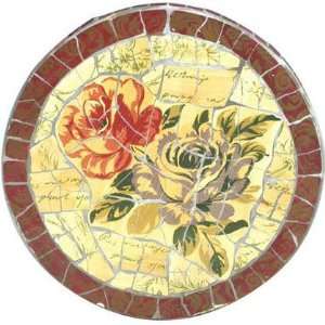  Country Rose Step Stone: Home & Kitchen