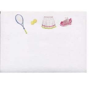 Nina Tennis Sticky Pad: Office Products
