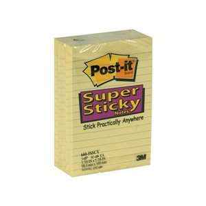   Post It Super Sticky Notes   Ruled (8 Per Case)