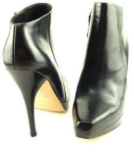 VIA SPIGA ETHOS Black Calf Womens Shoes Boots 11  