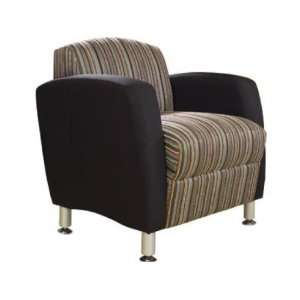  Metal Leg Lounge Chair Two Tone Gr 8: Home & Kitchen
