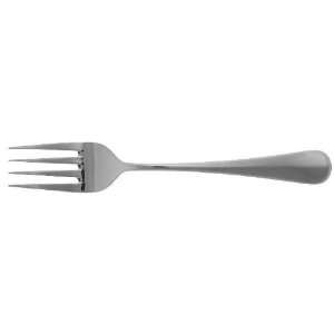   & Boch La Coupole (Stainless) Solid Serving Fork, Sterling Silver