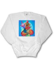  Dinky Bears Cartoon Clowns   Clown with Jack in the Box   Sweatshirts