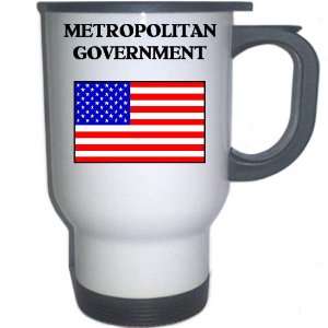   Government, Tennessee (TN) White Stainless Steel Mug 